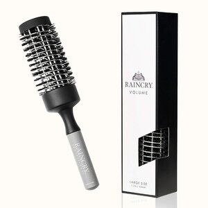 RAINCRY Round Hair Brush VOLUME - Large 2.2 - Handcrafted in Italy Beauty Salon